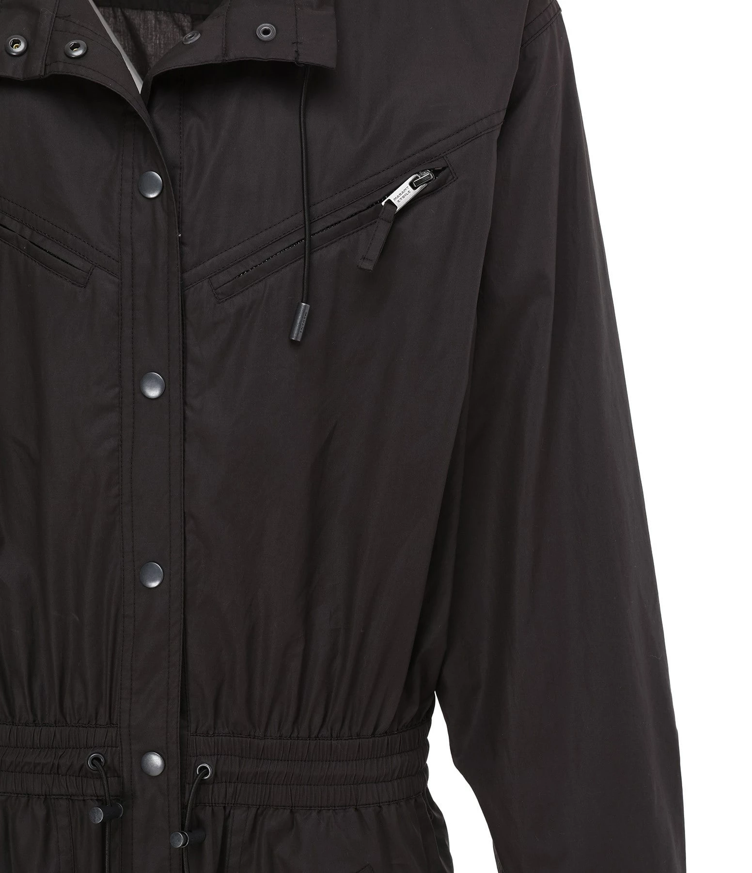 MARANT ÉTOILE Combinaison Franca Coton Noir – Image 2