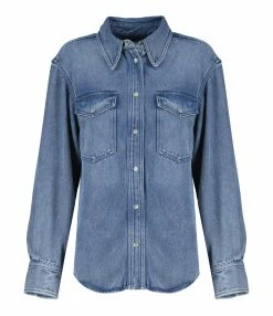 MARANT ÉTOILE Chemise Tahis Denim Bleu Clair