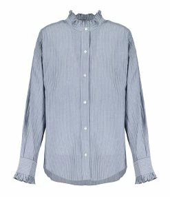 MARANT ÉTOILE Chemise Saoli Coton Bleu