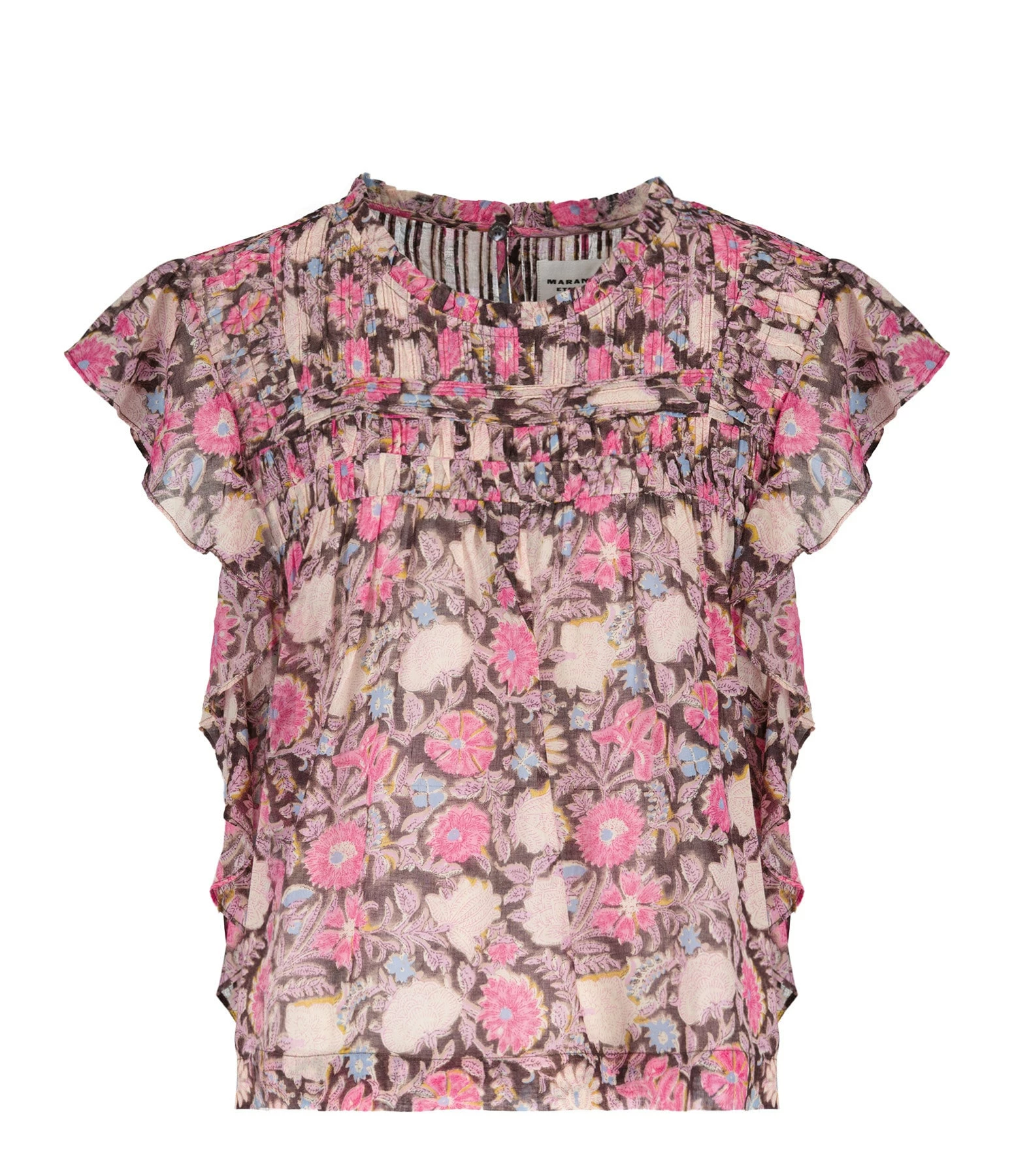 MARANT ÉTOILE Top Layona Coton Fleuri