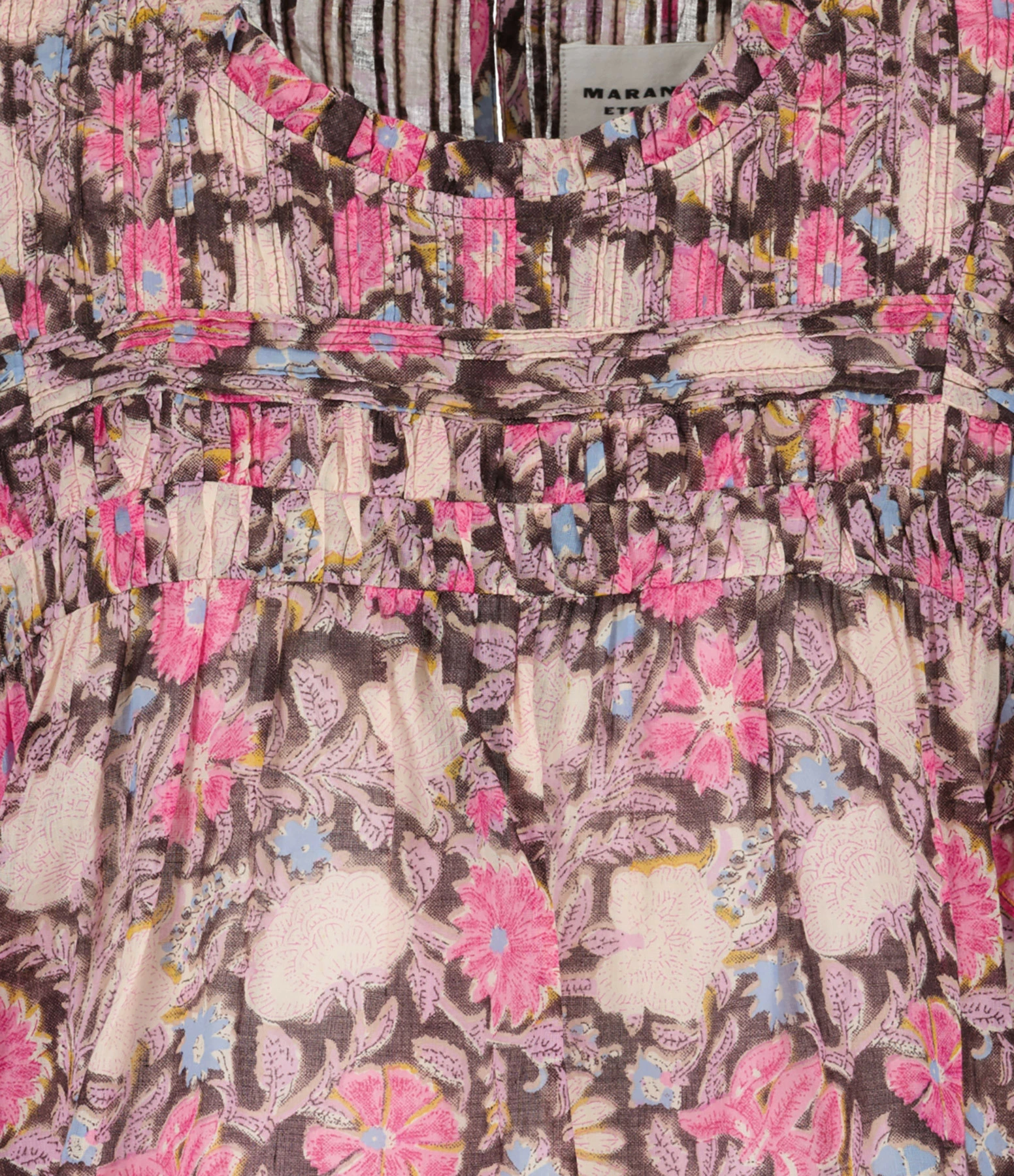 MARANT ÉTOILE Top Layona Coton Fleuri – Image 2