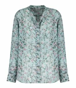 MARANT ÉTOILE Chemise Mexika Coton Imprimé Amande