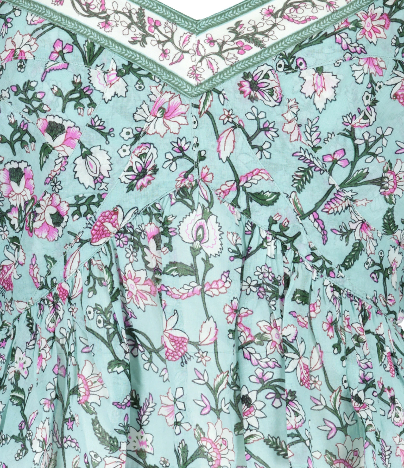 MARANT ÉTOILE Top Garuva Coton Amande – Image 2