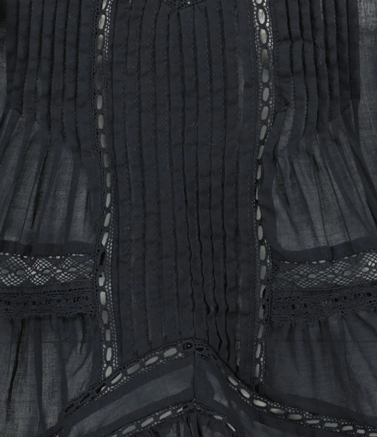 MARANT ÉTOILE Top Madrana Coton Noir – Image 2