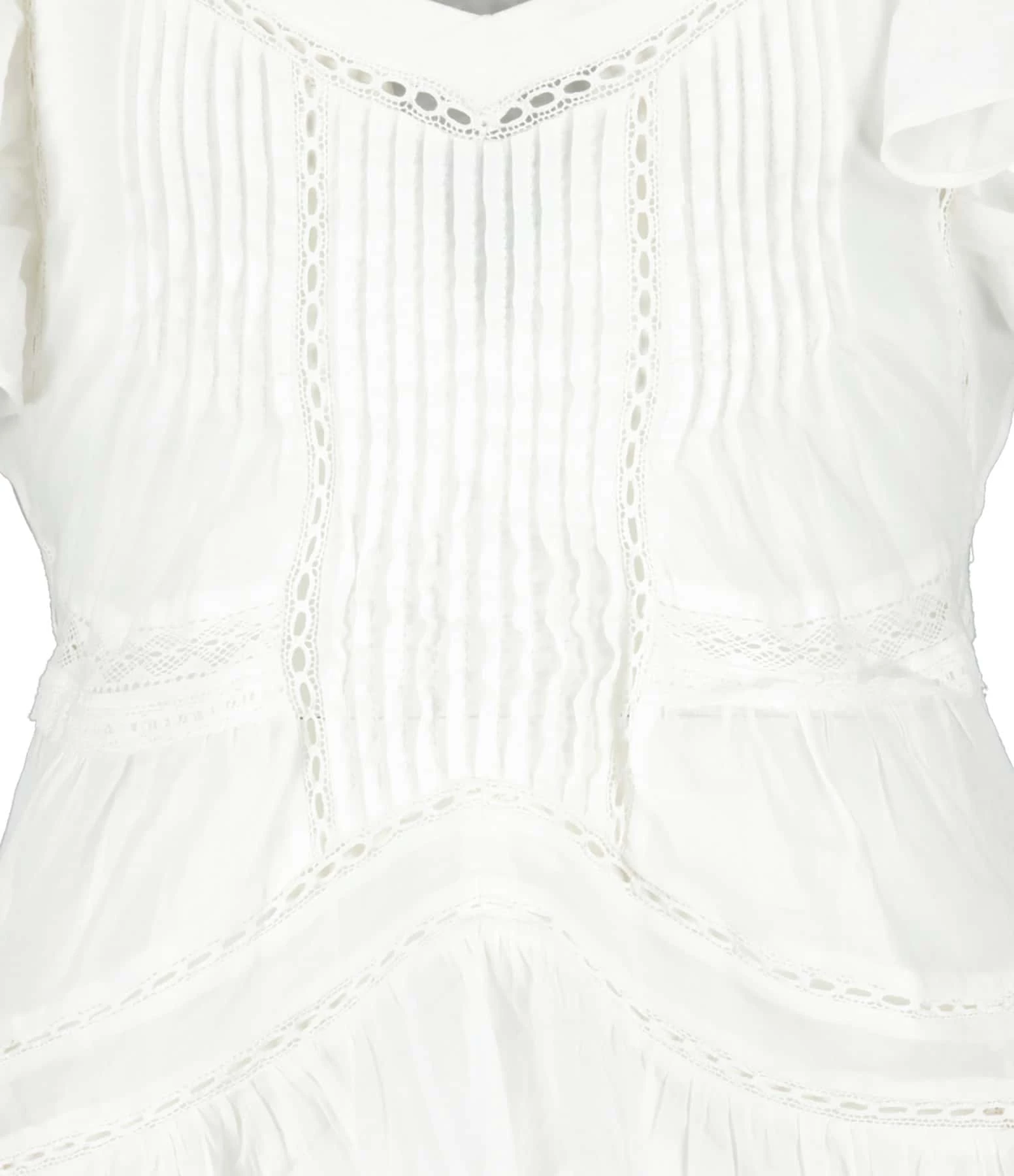 MARANT ÉTOILE Top Madrana Coton Blanc – Image 2