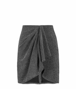 MARANT ÉTOILE Jupe Bergen Argenté