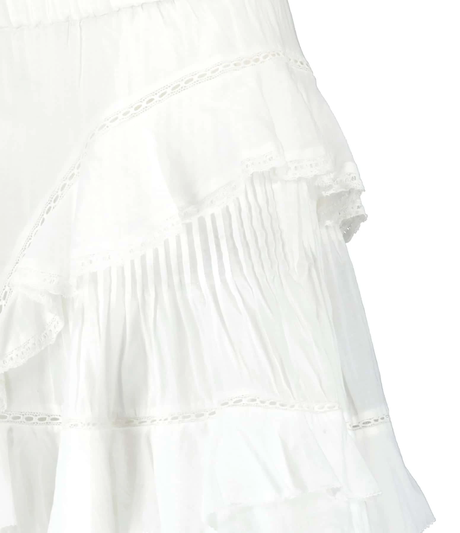 MARANT ÉTOILE Jupe Moana Coton Blanc – Image 2