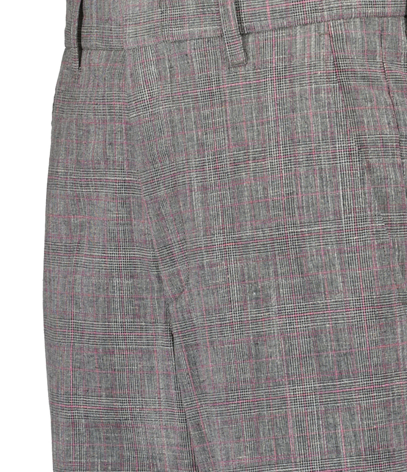 MARANT ÉTOILE Pantalon Olympe Laine Vierge Noir Rose – Image 2