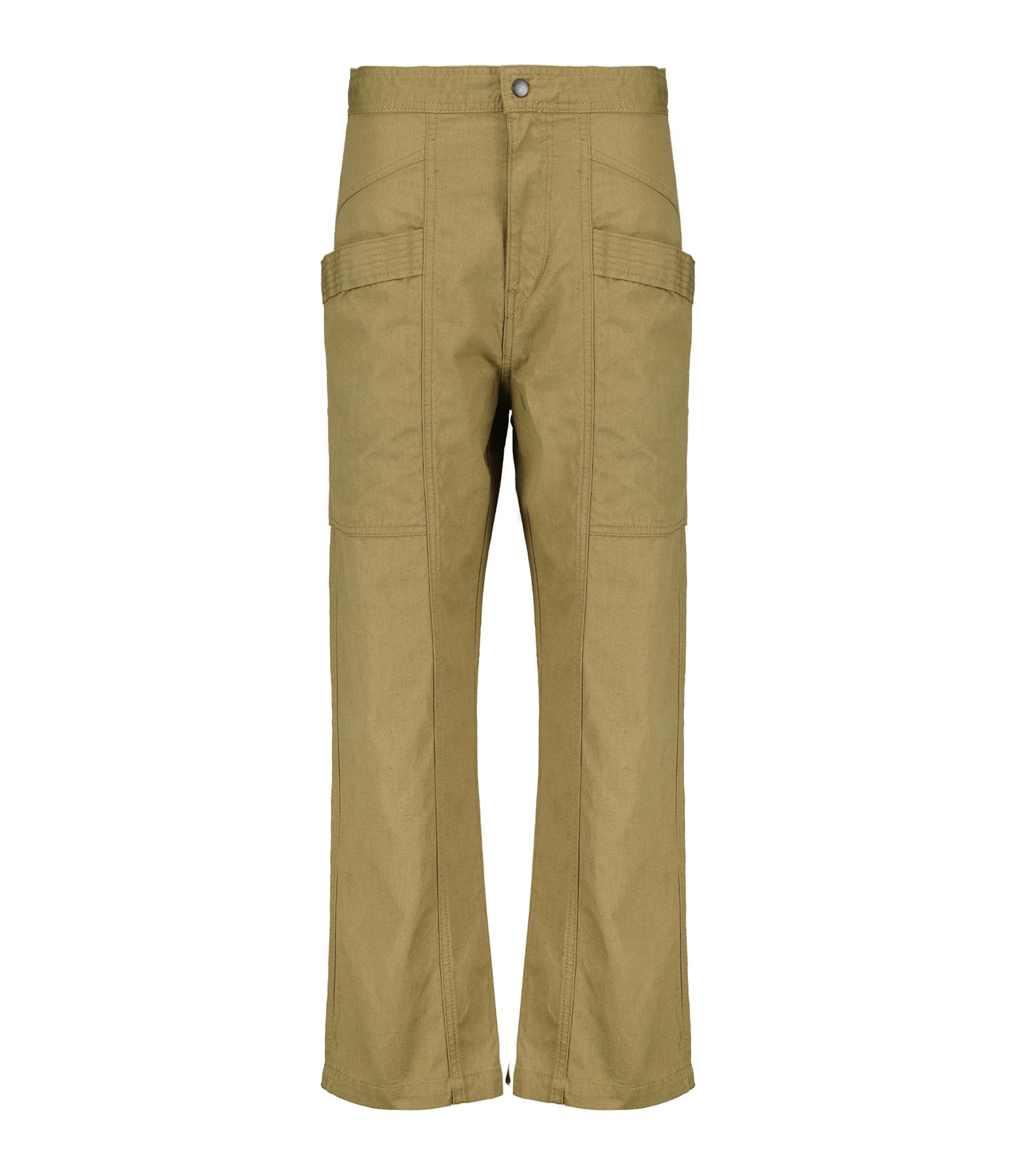 MARANT ÉTOILE Pantalon Pandore Coton Kaki