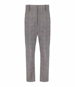 MARANT ÉTOILE Pantalon Noah Laine Vierge Noir Rose