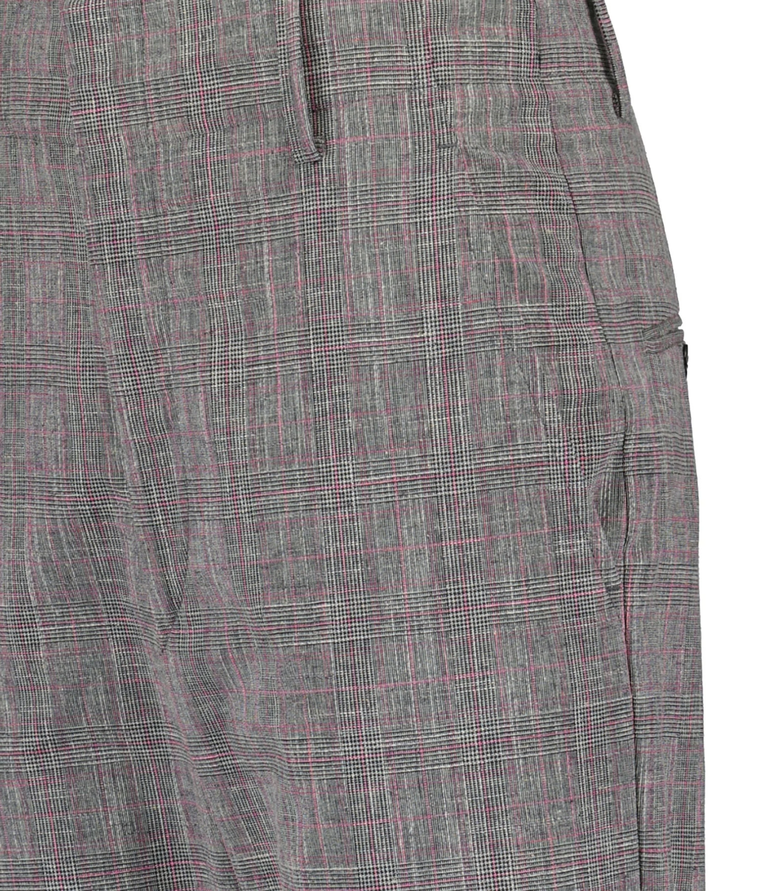 MARANT ÉTOILE Pantalon Noah Laine Vierge Noir Rose – Image 2