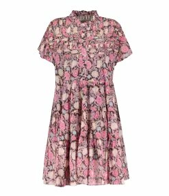 MARANT ÉTOILE Robe Lanikaye Coton Multicolore