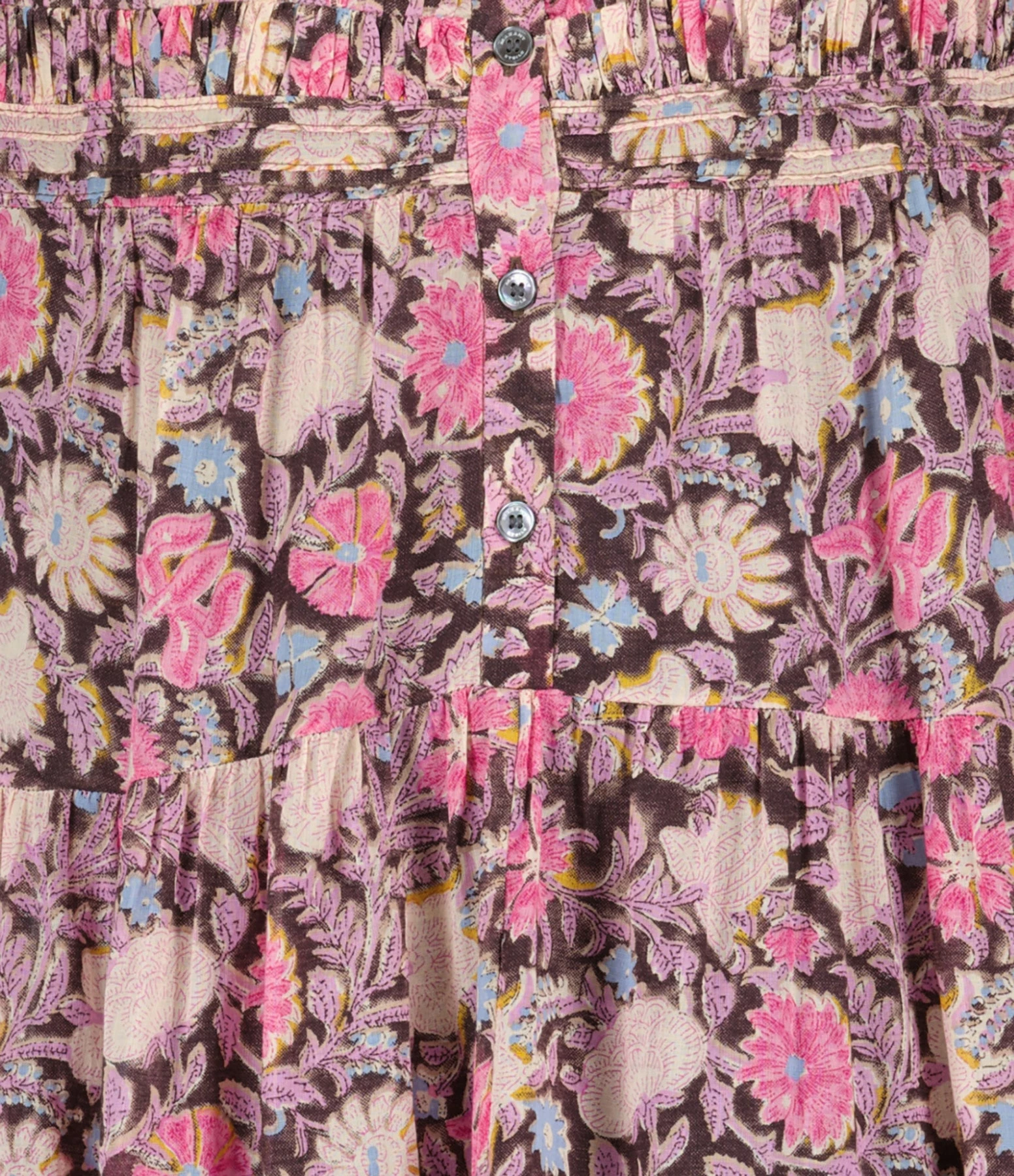 MARANT ÉTOILE Robe Lanikaye Coton Multicolore – Image 2