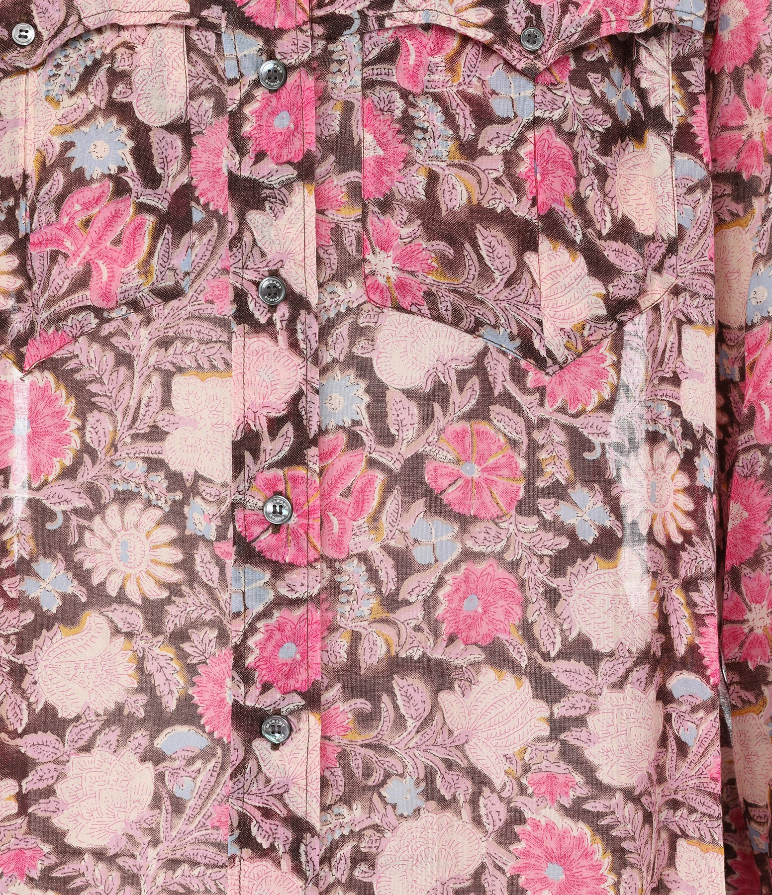 MARANT ÉTOILE Robe Eliane Coton Multicolore 4 MARANT ÉTOILE Robe Eliane Coton Multicolore – Image 2