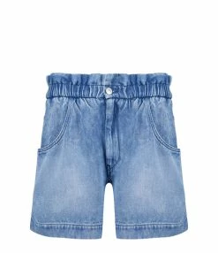 MARANT ÉTOILE Short Titea Bleu Clair