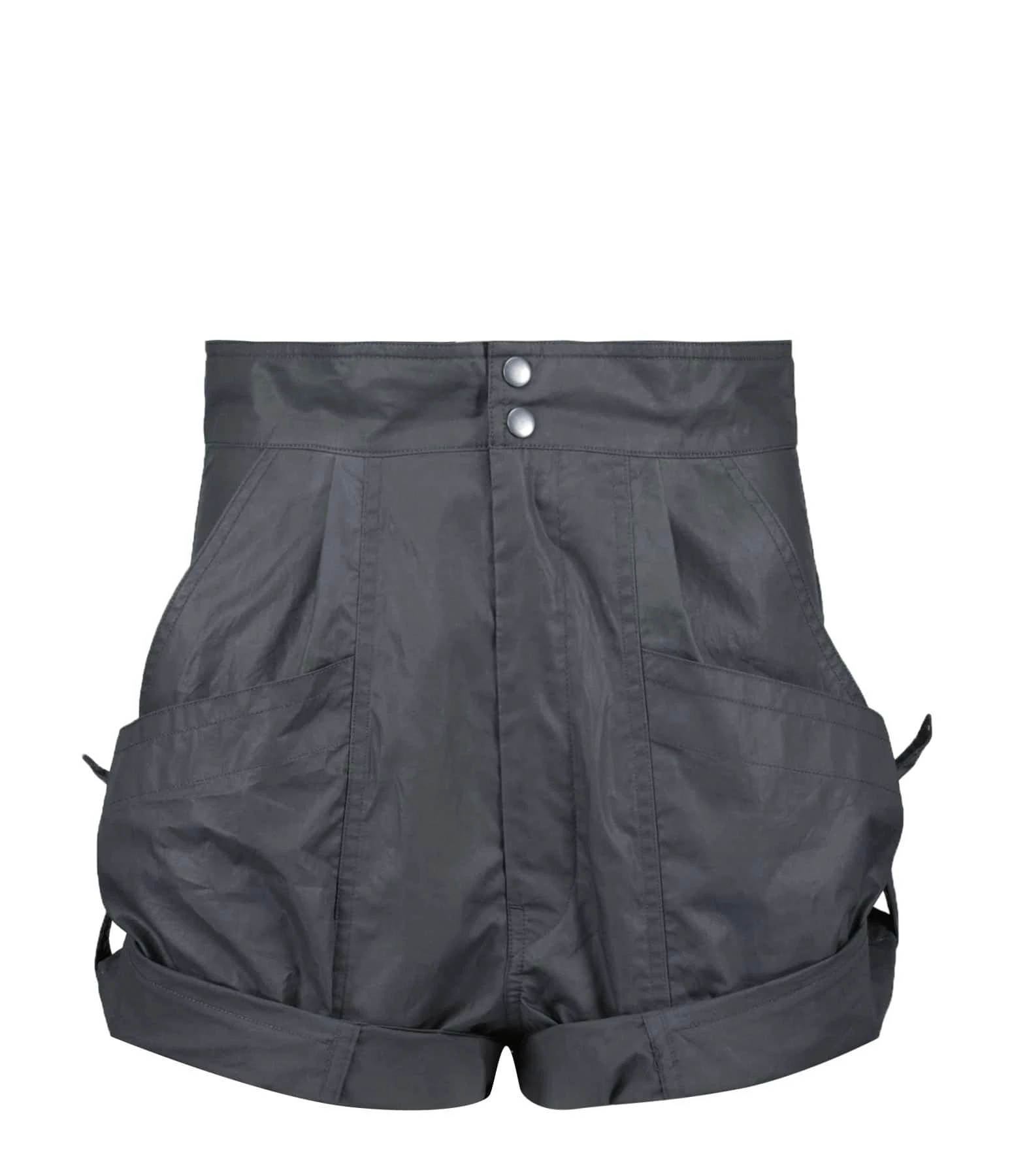 MARANT ÉTOILE Short Ferdini Coton Noir