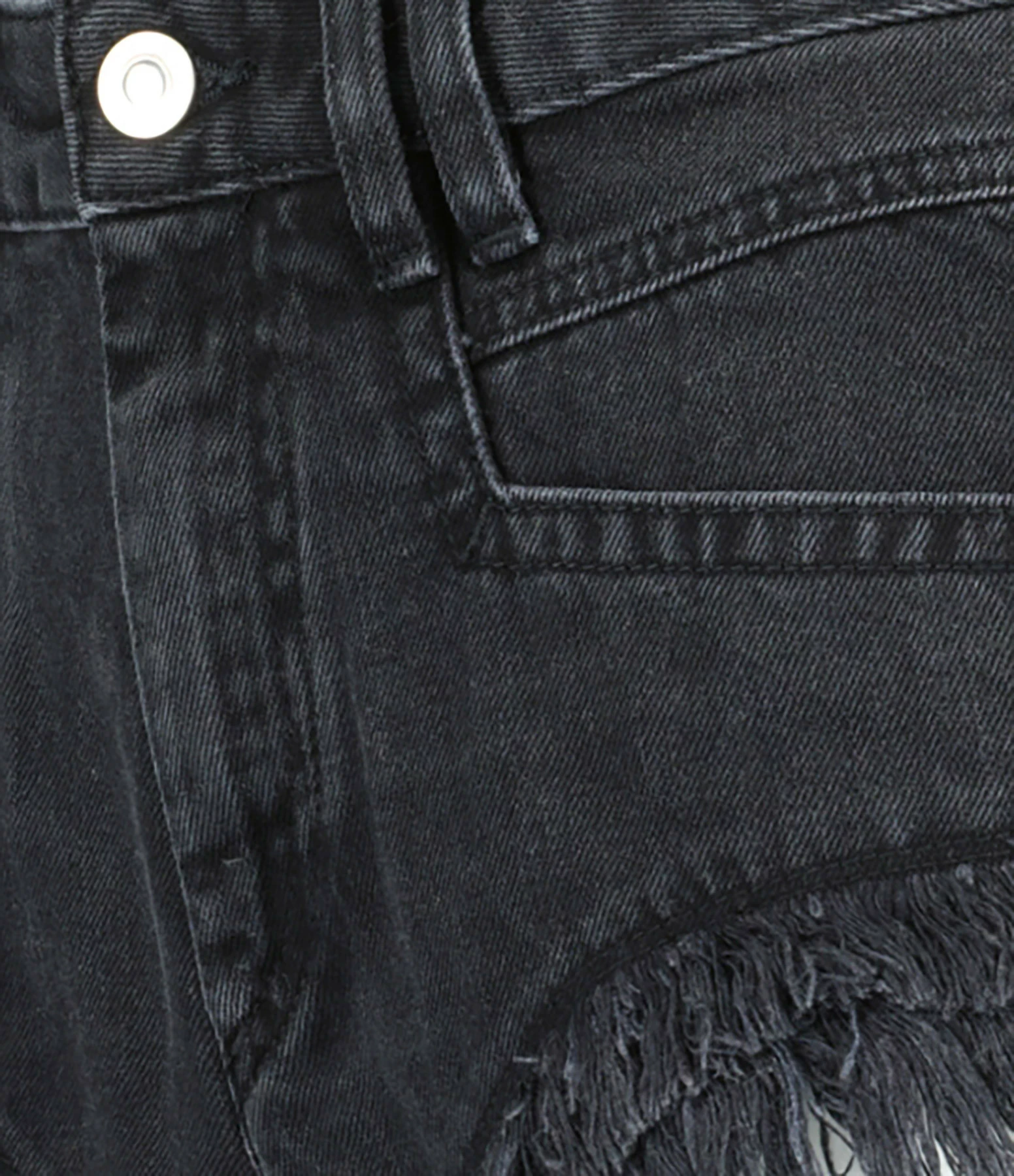 MARANT ÉTOILE Short Eneidao Coton Noir Délavé 4 MARANT ÉTOILE Short Eneidao Coton Noir Délavé – Image 2
