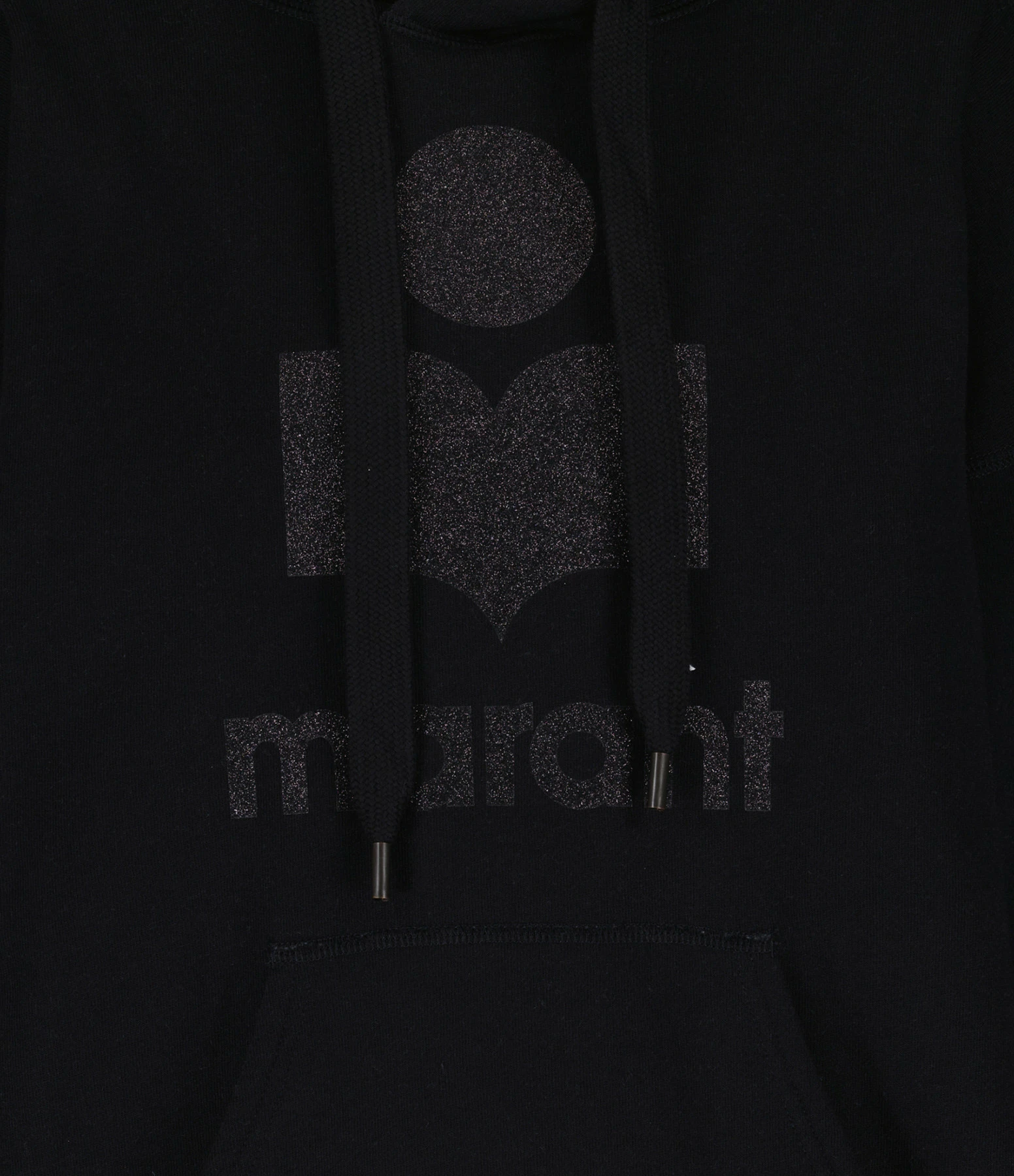 MARANT ÉTOILE Sweatshirt Mansel Coton Noir 4 MARANT ÉTOILE Sweatshirt Mansel Coton Noir – Image 2