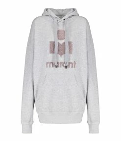 MARANT ÉTOILE Sweatshirt Mansel Coton Gris
