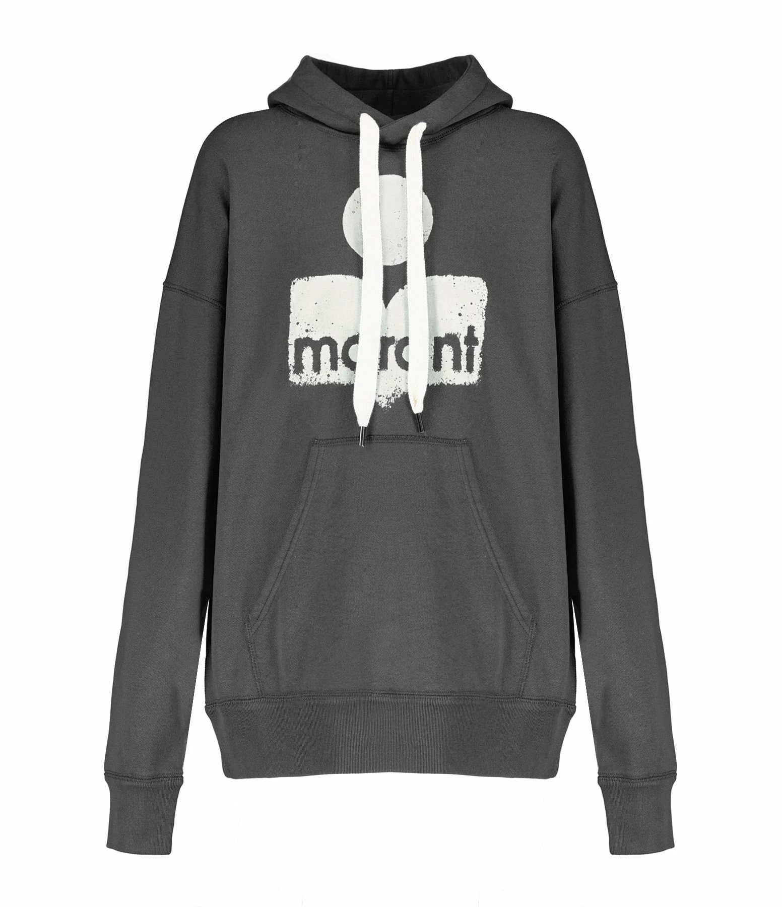 Isabel Marant Sweatshirt Homme Miley Coton Noir Délavé