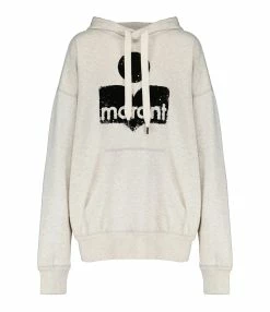 MARANT ÉTOILE Sweatshirt Mansel Coton Gris