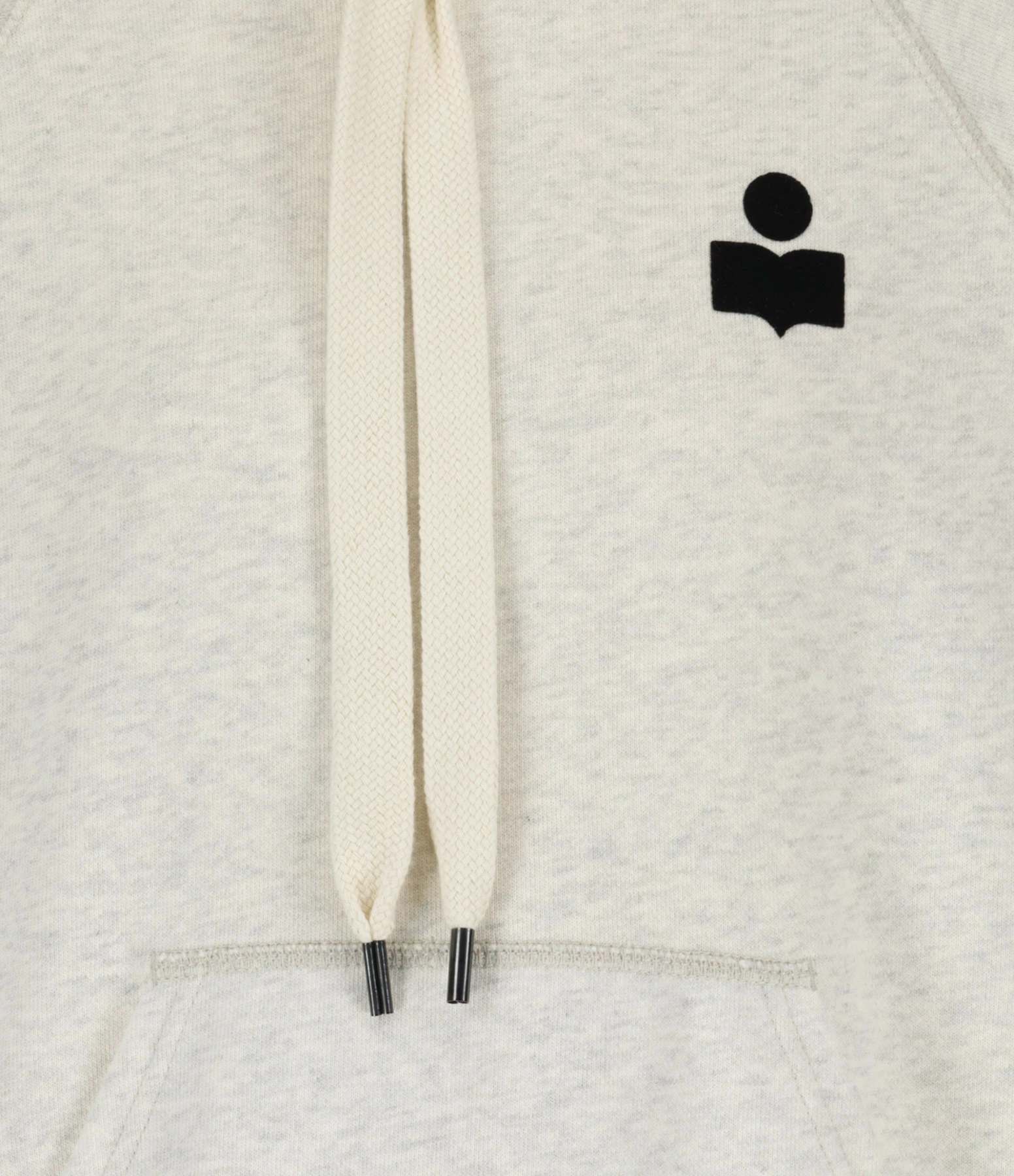 MARANT ÉTOILE Sweatshirt Malibu Coton Écru – Image 2