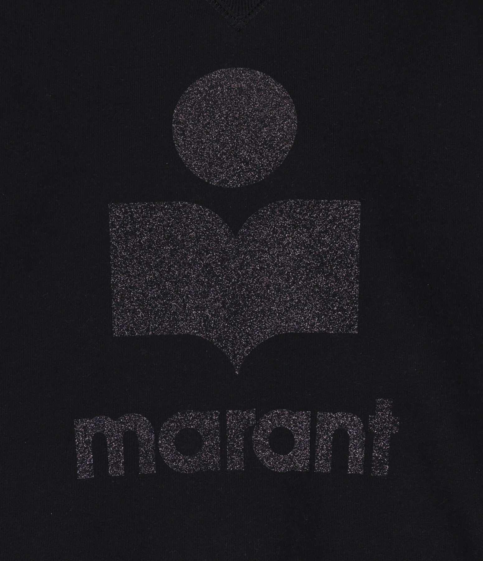 MARANT ÉTOILE Sweatshirt Moby Coton Noir – Image 2