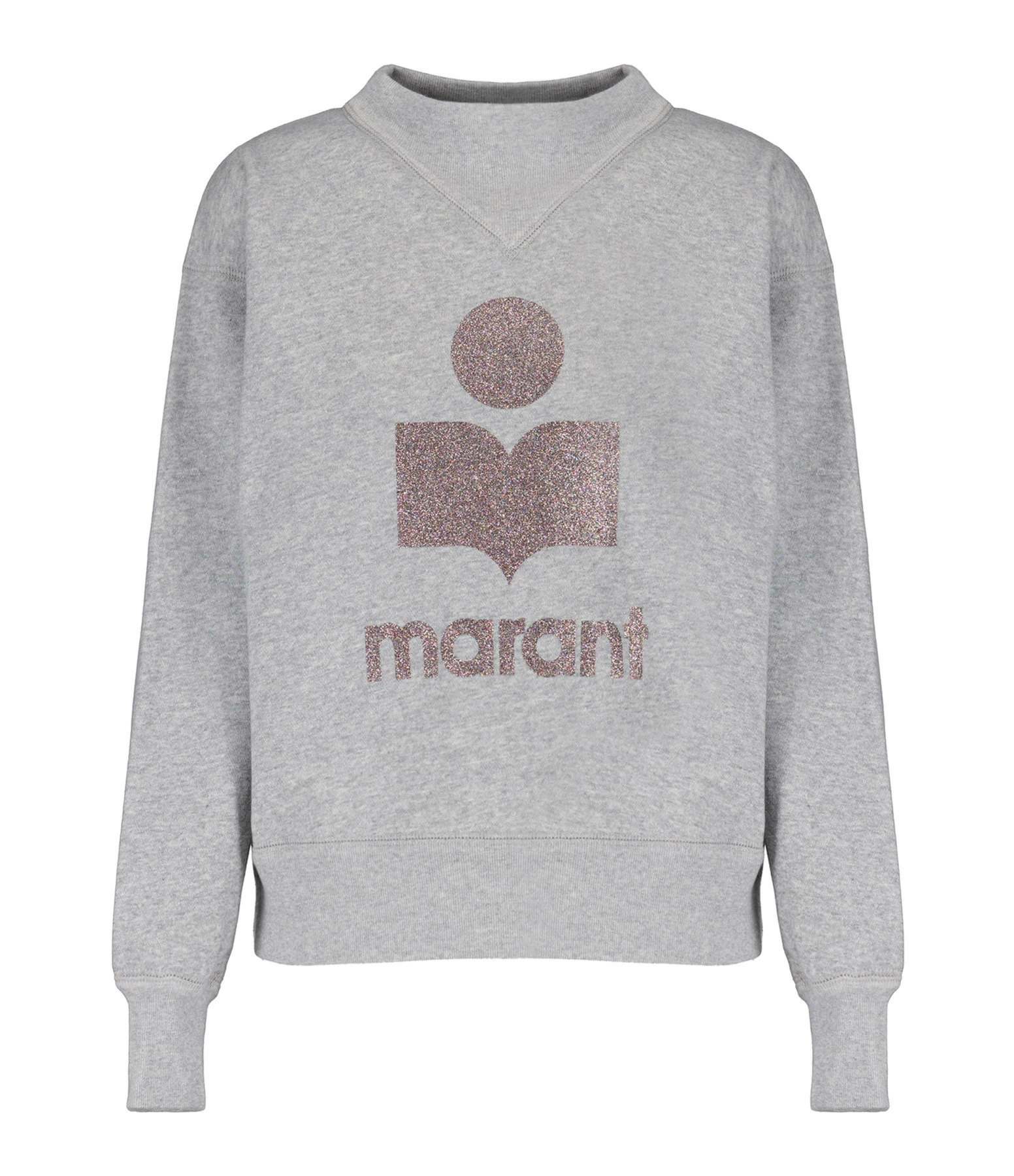 MARANT ÉTOILE Sweatshirt Moby Coton Gris