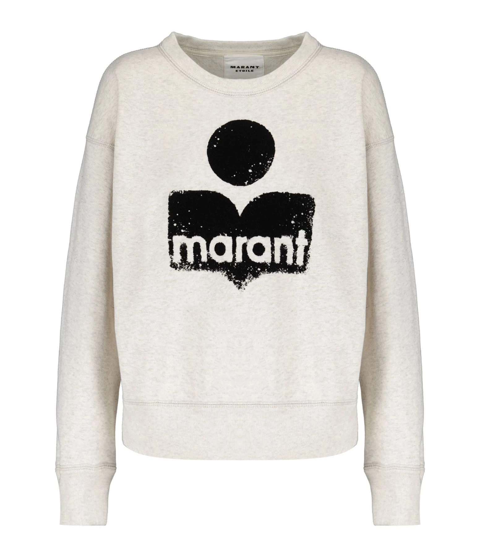 MARANT ÉTOILE Sweatshirt Mobyli Coton Écru 3 MARANT ÉTOILE Sweatshirt Mobyli Coton Écru