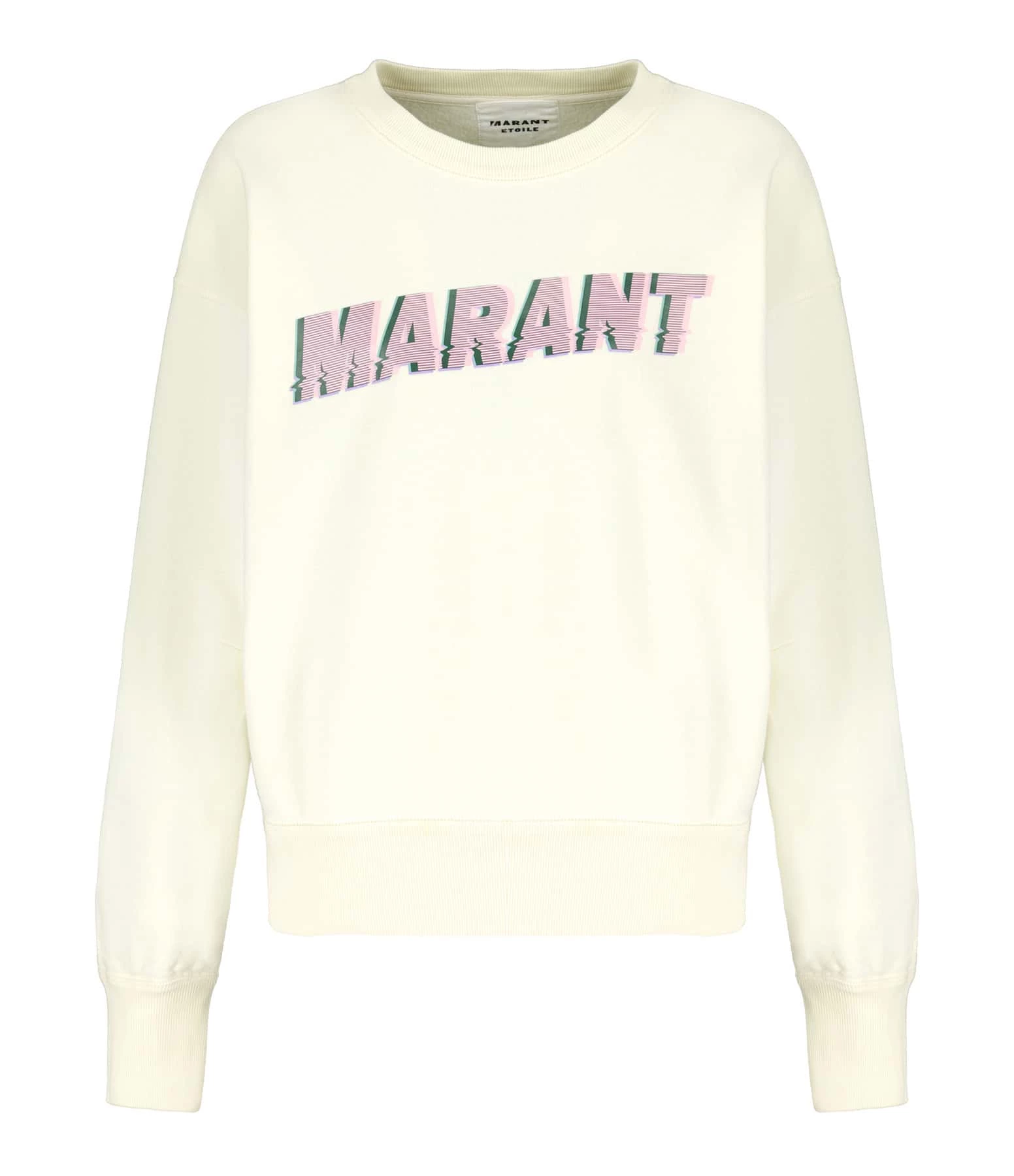 MARANT ÉTOILE Sweatshirt Mobyli Coton Vanille