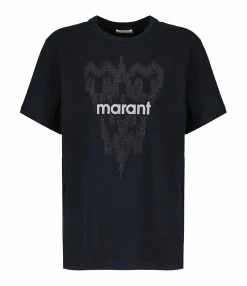 MARANT ÉTOILE Tee-shirt Zewel Coton Noir