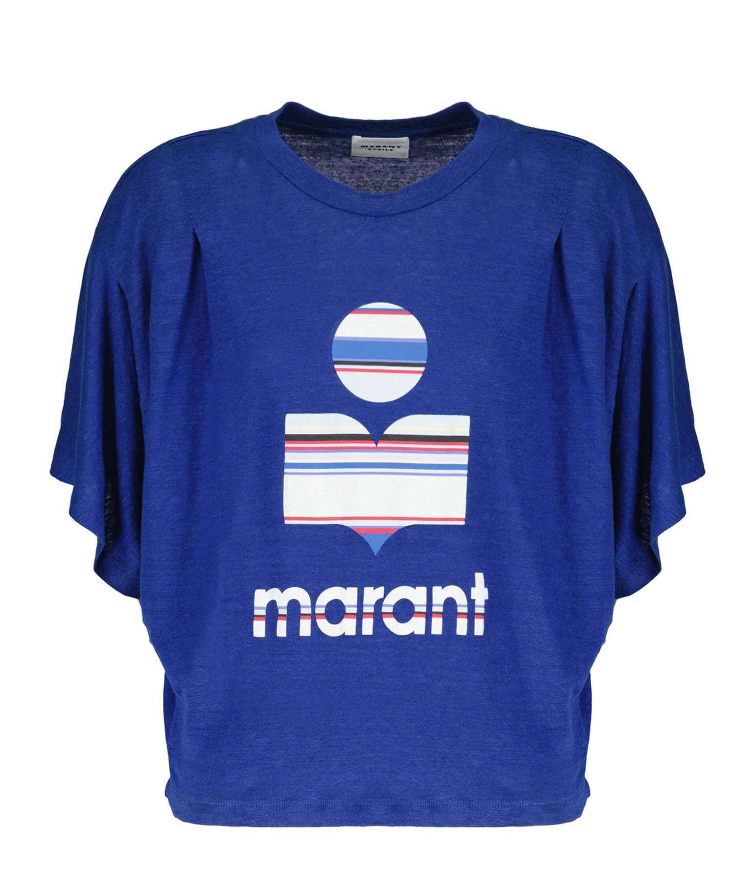 MARANT ÉTOILE Tee-shirt Kyanza Lin Indigo