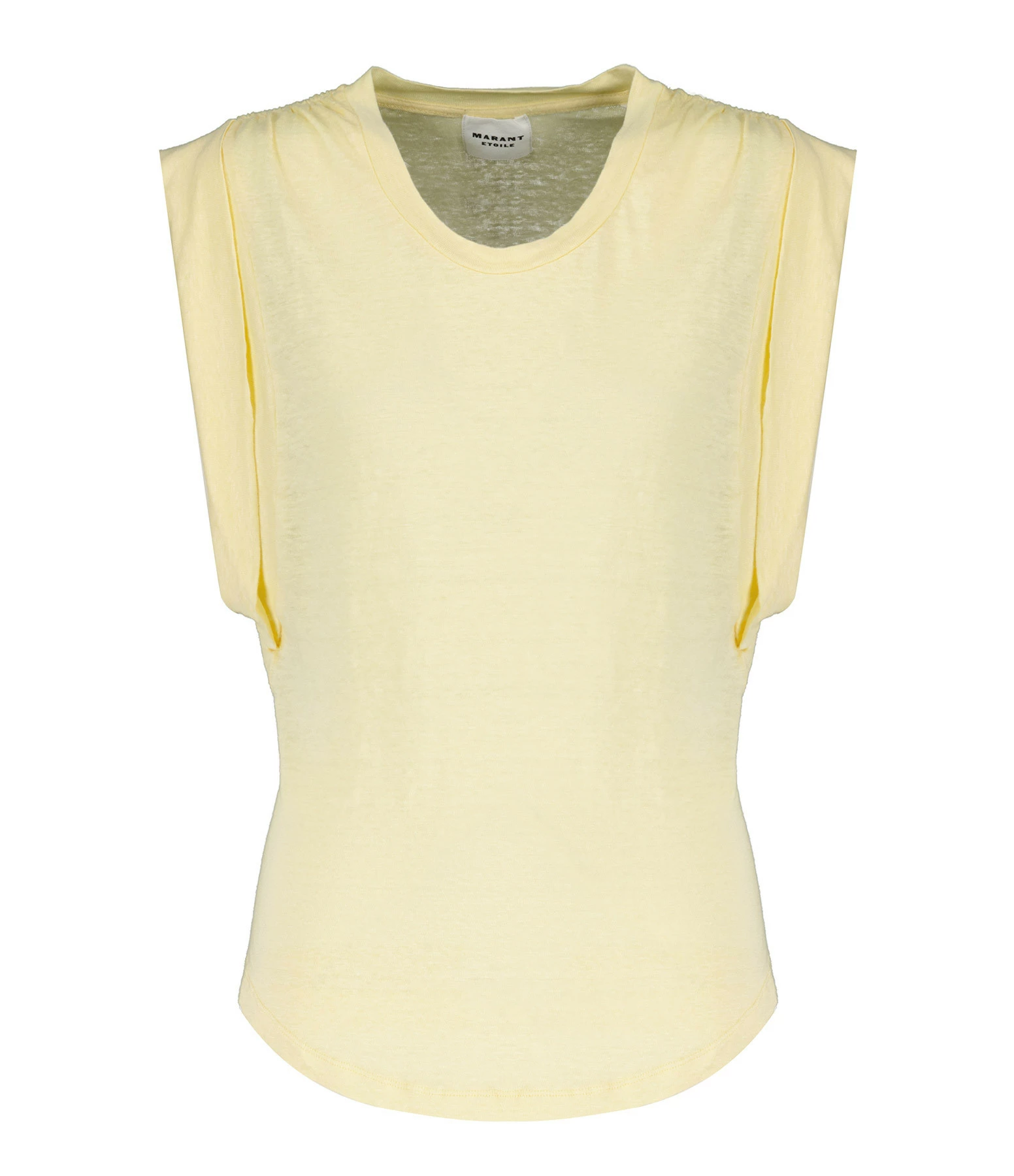 MARANT ÉTOILE Tee-shirt Kotty Lin Jaune Clair