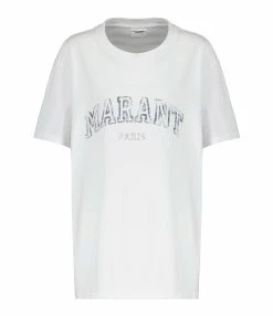 MARANT ÉTOILE Tee-shirt Honore Coton Blanc