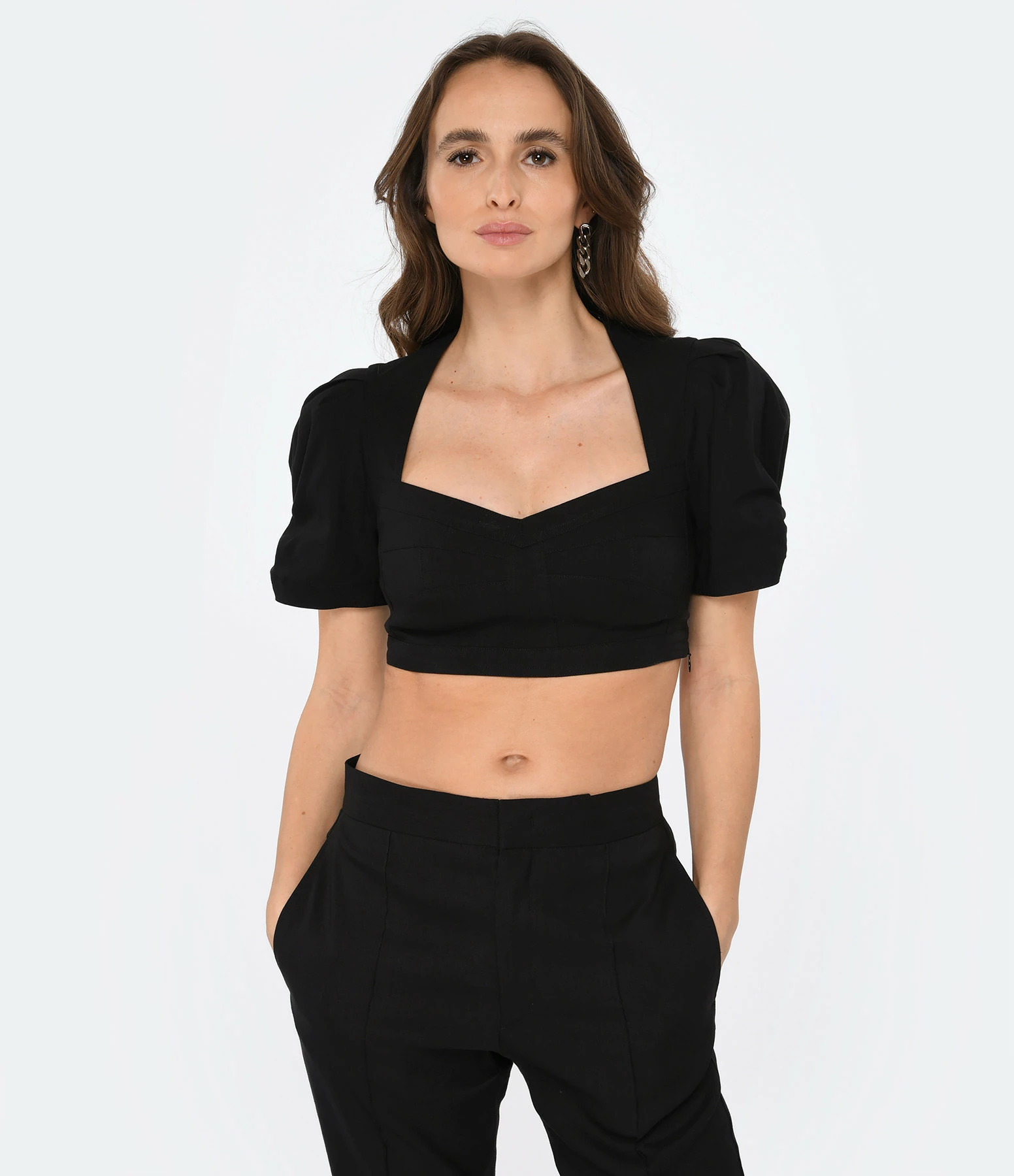 Isabel Marant Top Fania Noir – Image 3