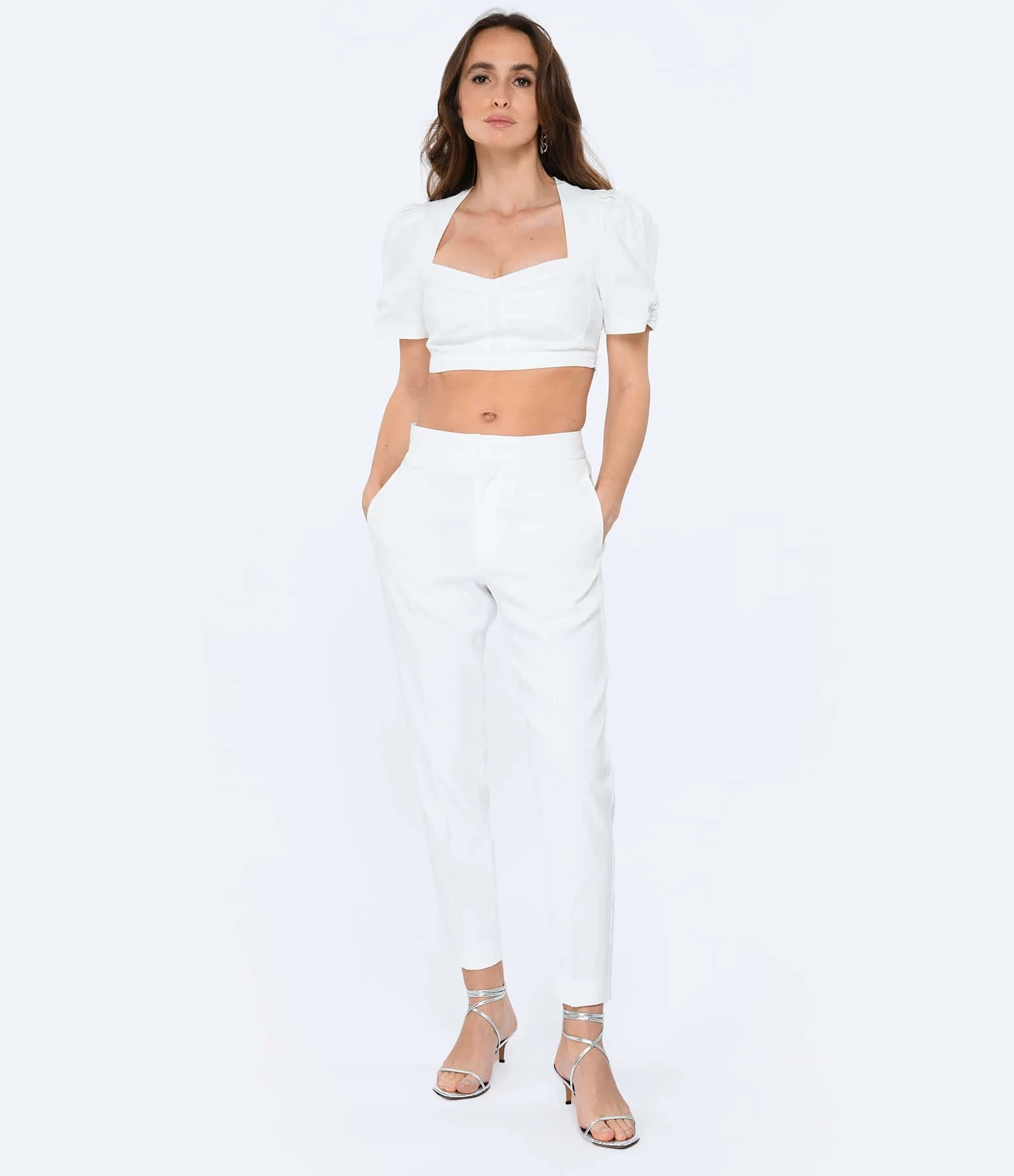 Isabel Marant Top Fania Chanvre Blanc – Image 4
