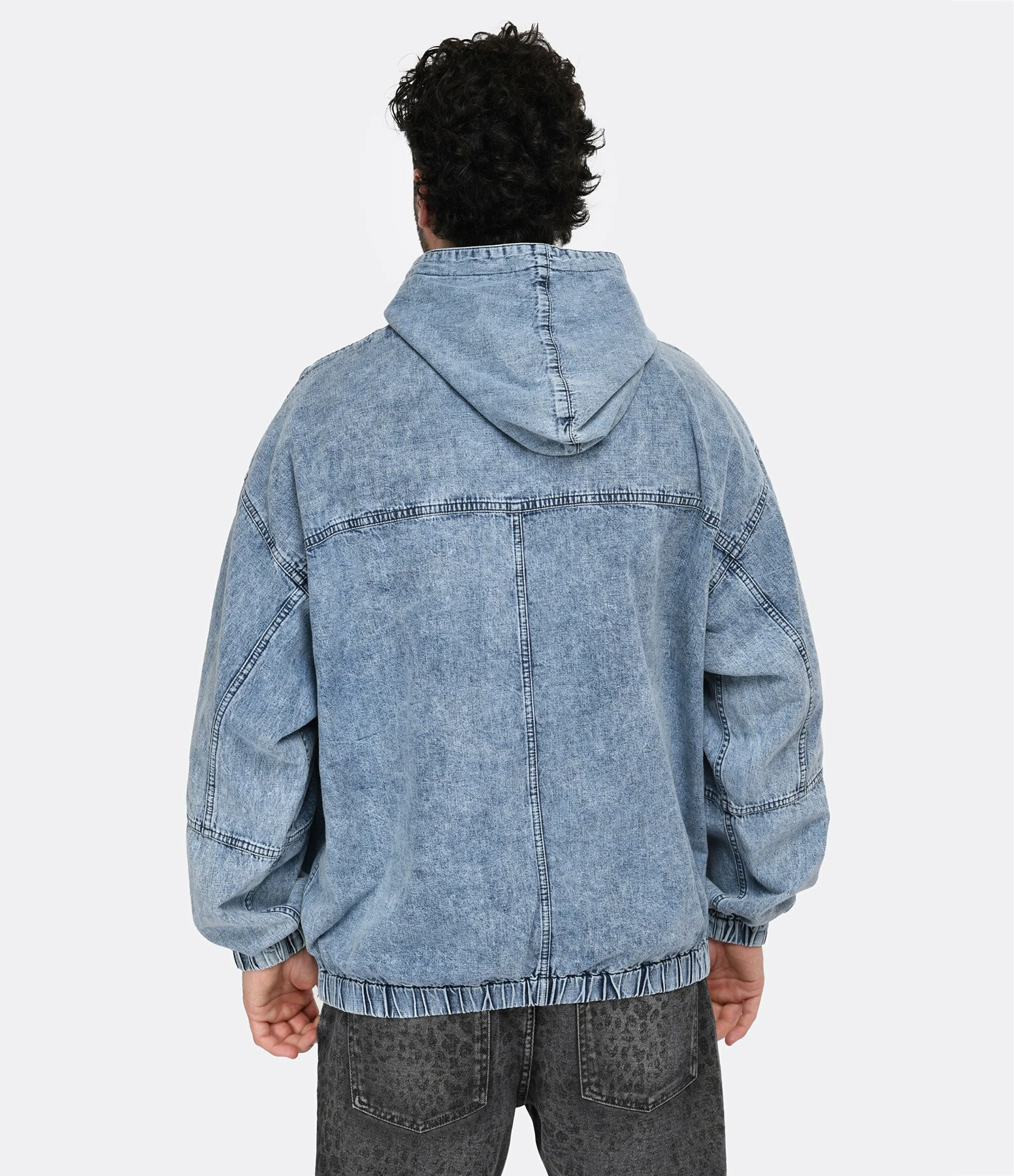 Isabel Marant Sweatshirt Homme Vlode Coton Bleu – Image 4