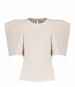 Isabel Marant Top Radia Laine Vierge Écru