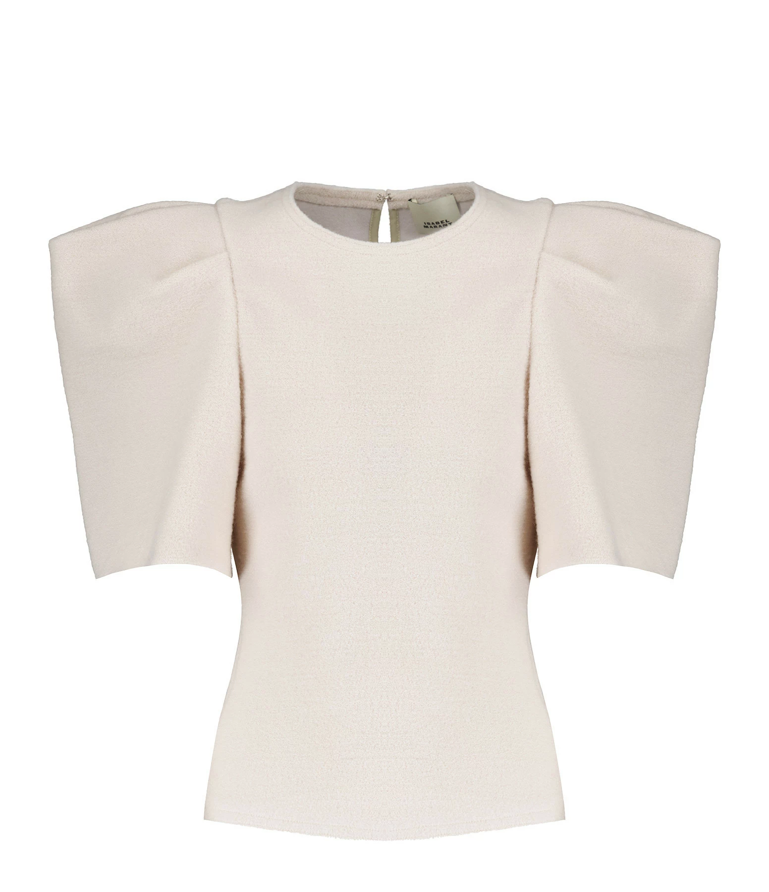 Isabel Marant Top Radia Laine Vierge Écru