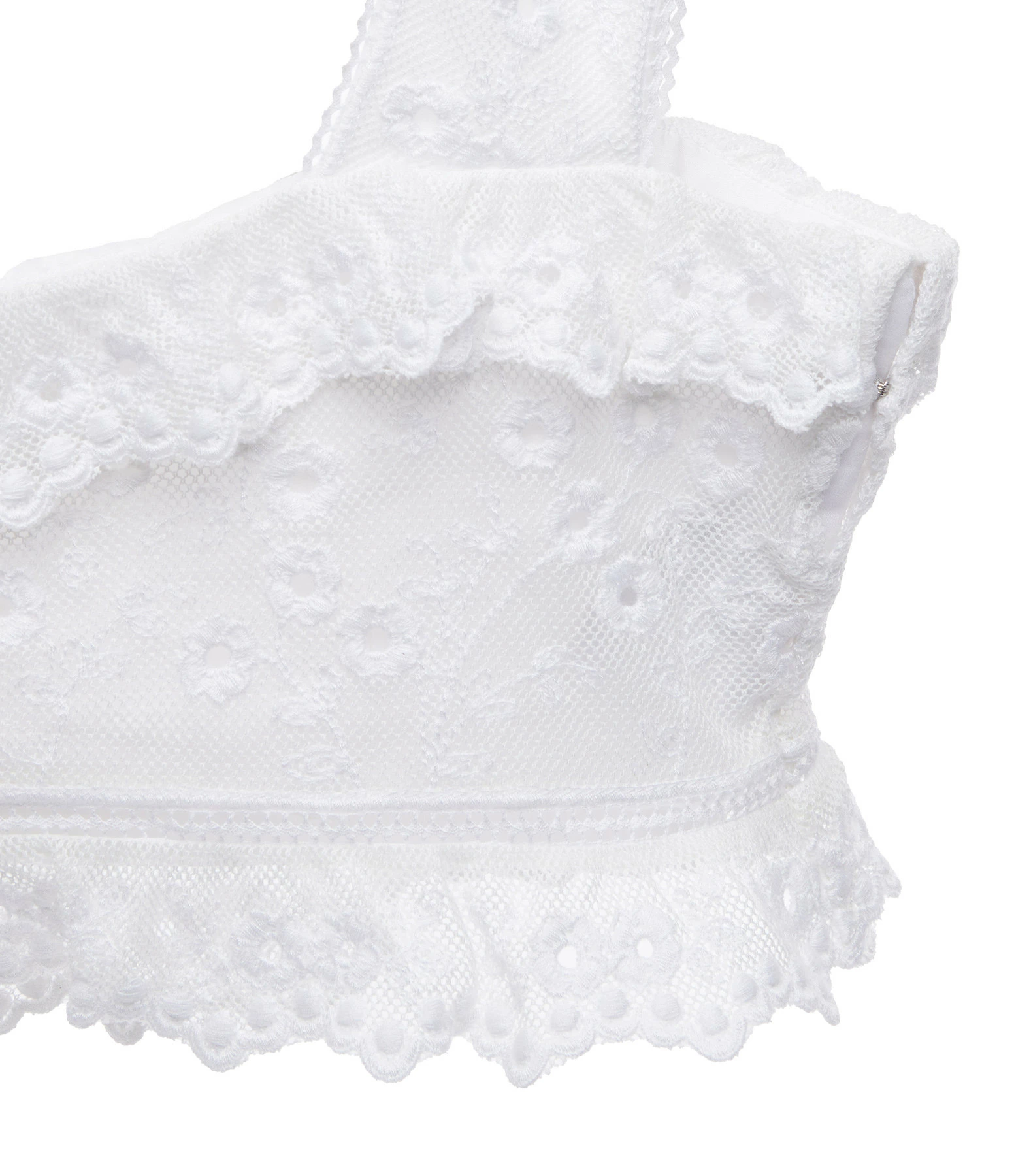 Isabel Marant Top Mecelia Dentelle Blanc – Image 2