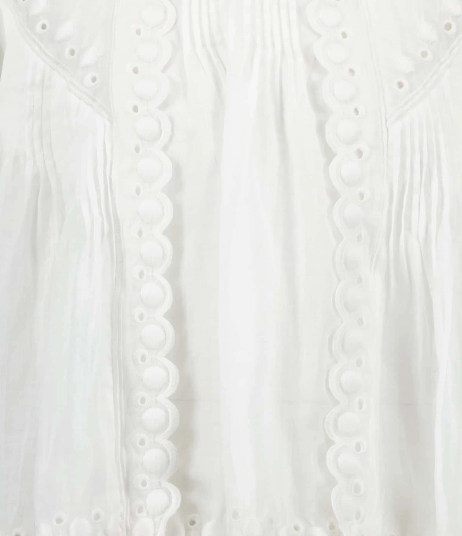Isabel Marant Top Ogalice Ramie Blanc – Image 2