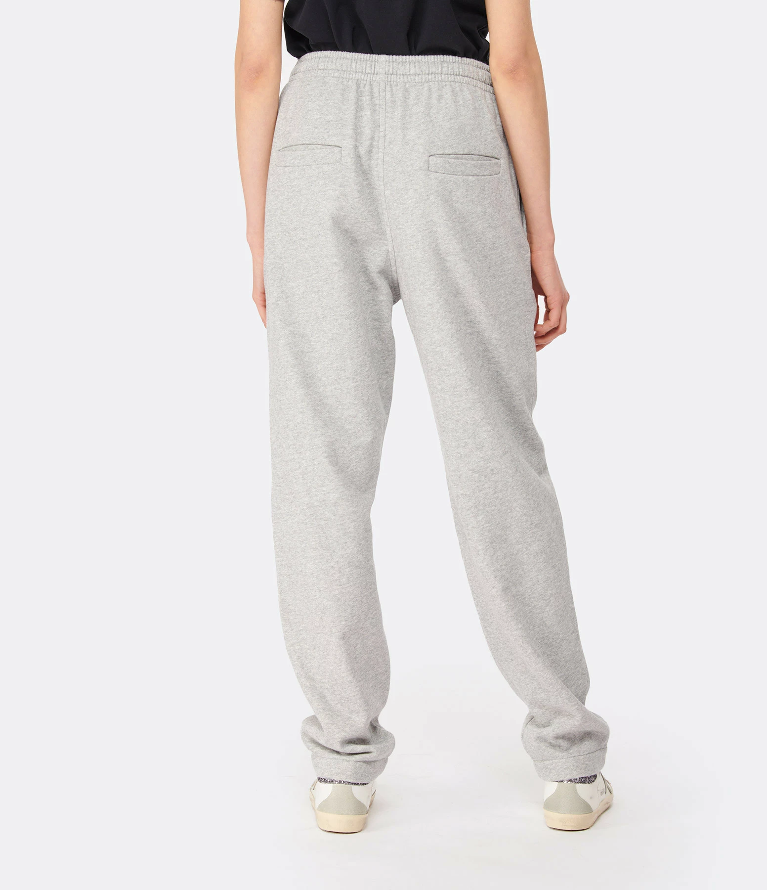 Isabel Marant Jogging Homme Mailesco Coton Gris – Image 5