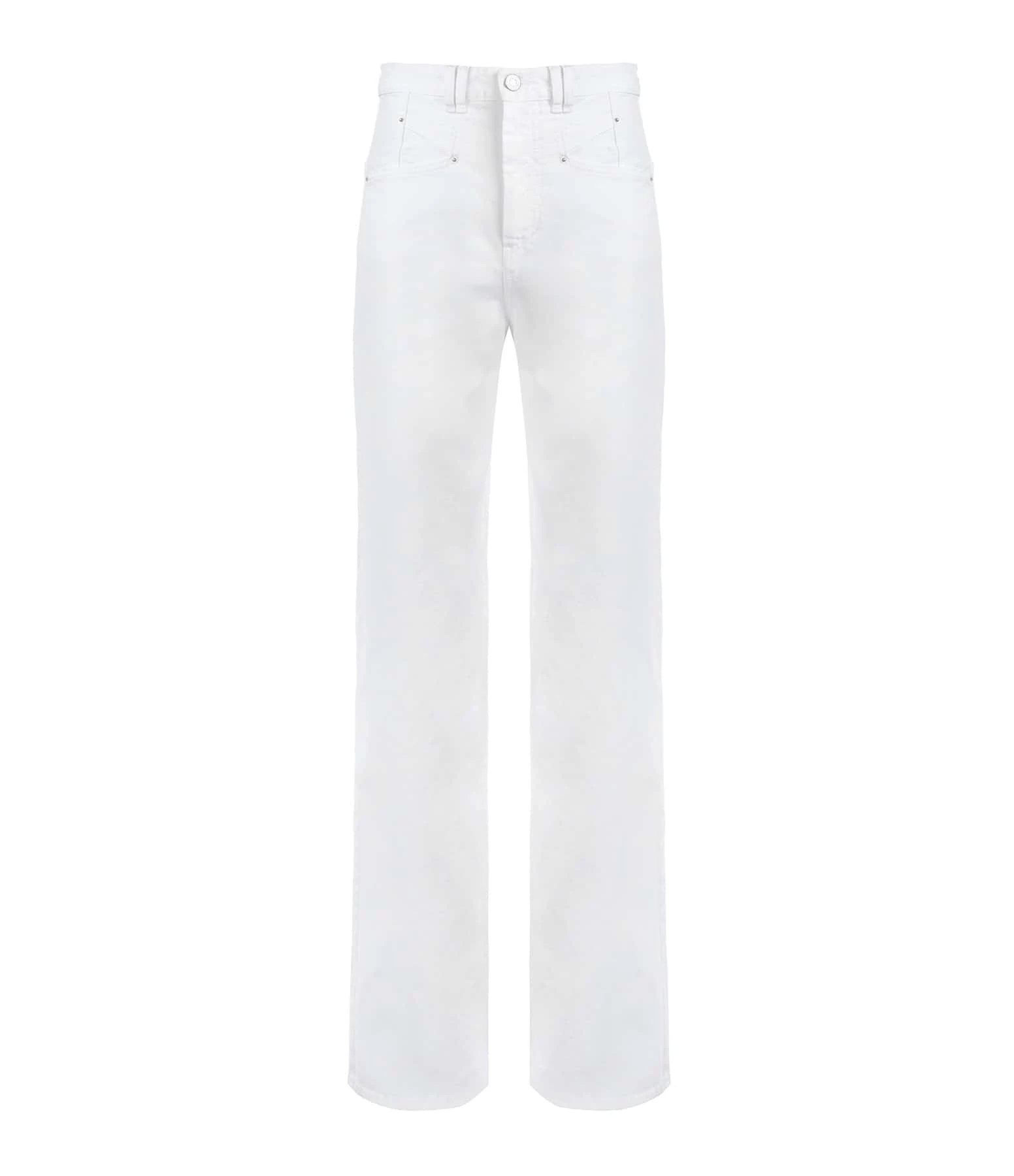 Isabel Marant Jean Lemony Denim Blanc