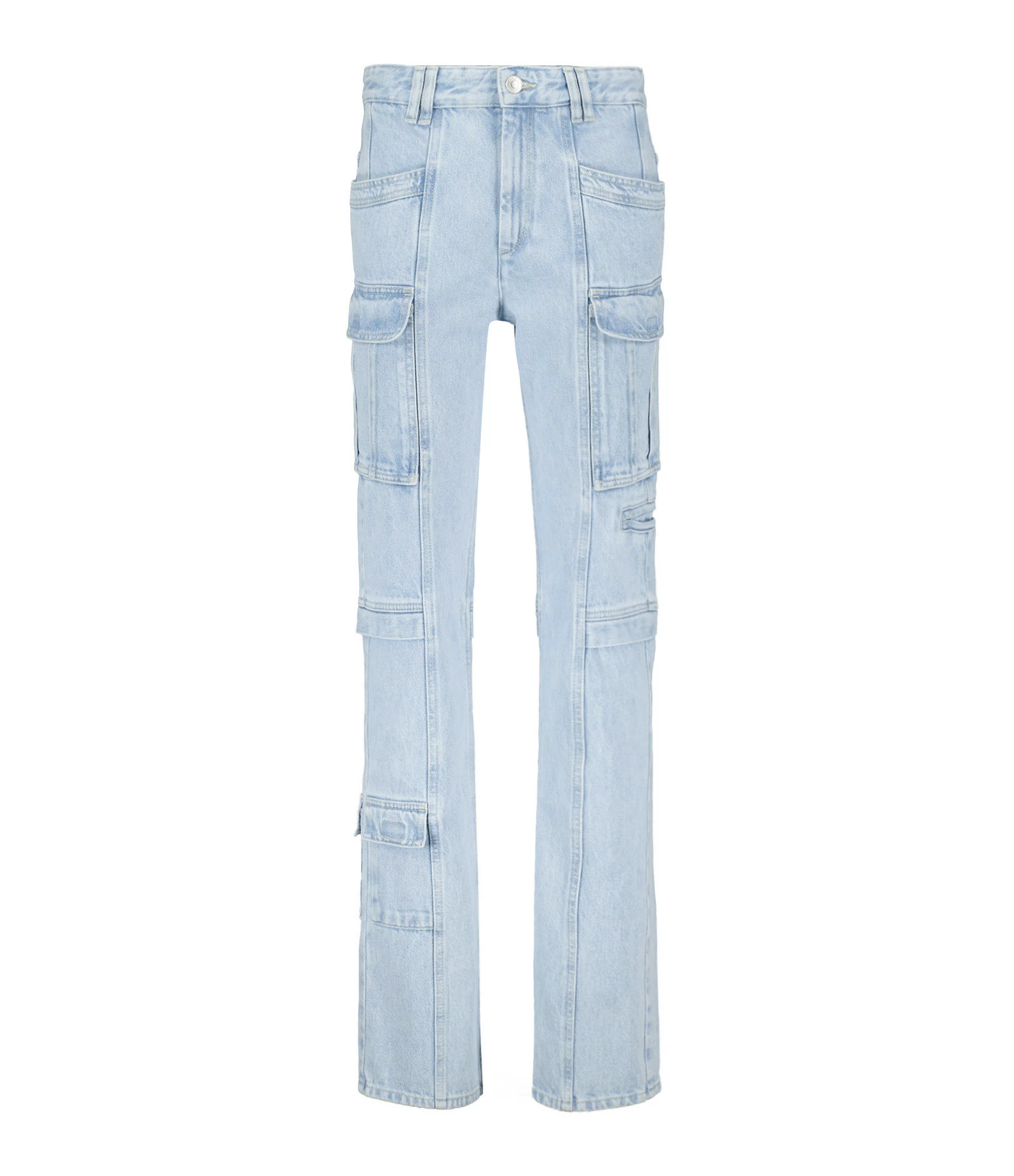 Isabel Marant Jean Vokayo Coton Bleu Clair