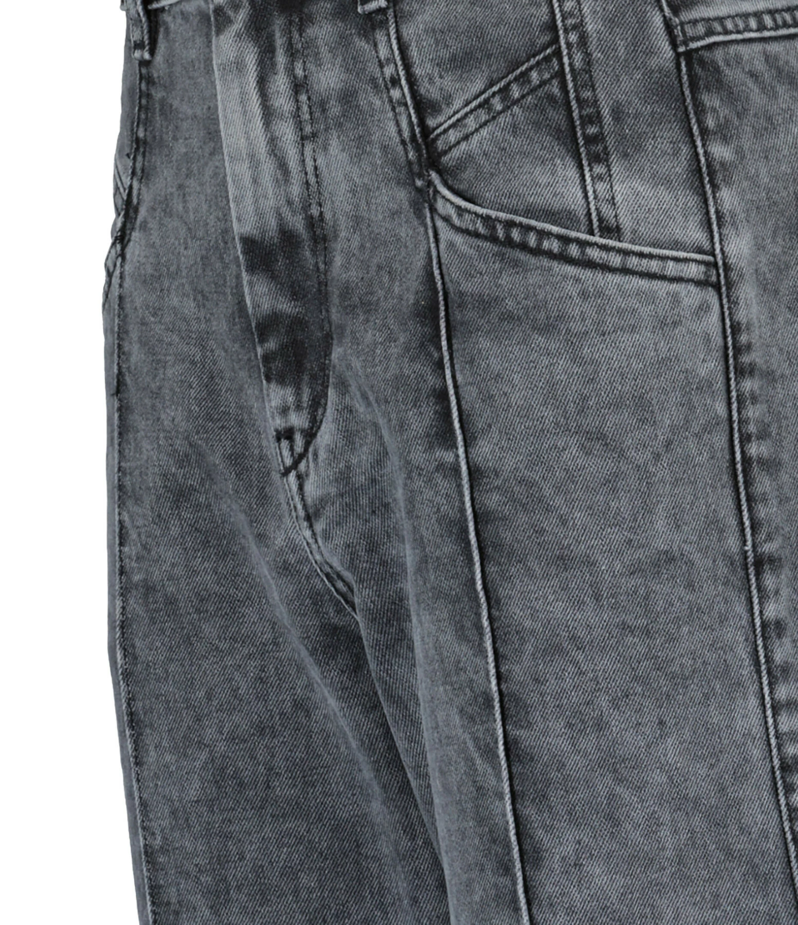 Isabel Marant Jean Nadege Coton Gris – Image 2