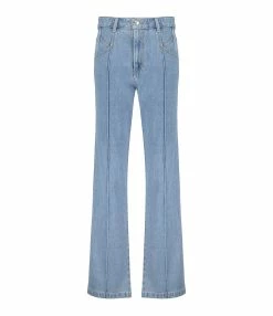 Isabel Marant Jean Nadege Coton Bleu Clair