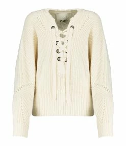 Isabel Marant Pull Laley Coton Écru