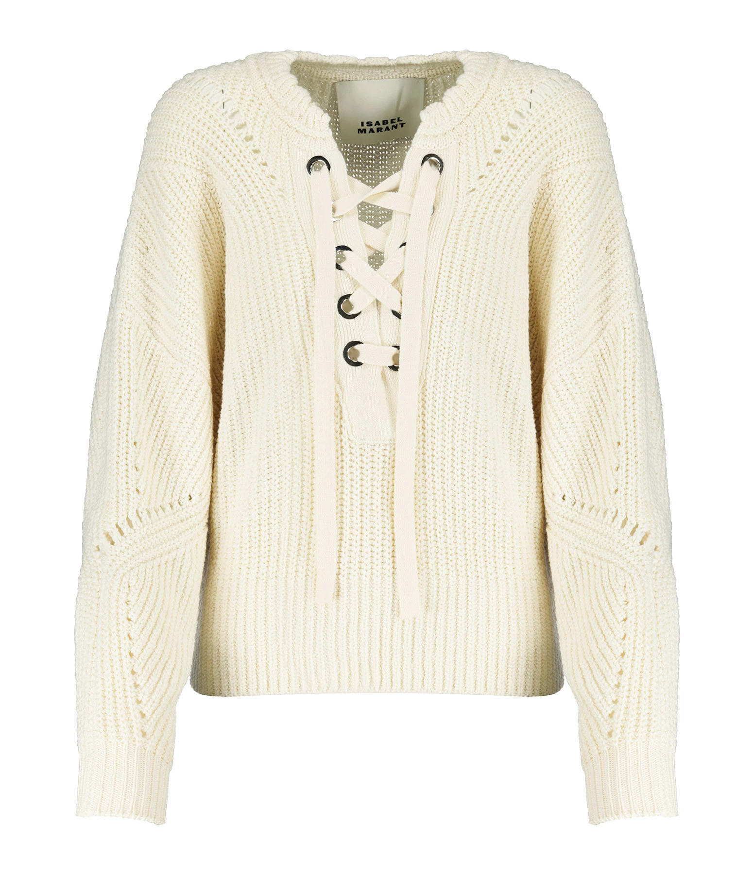Isabel Marant Pull Laley Coton Écru