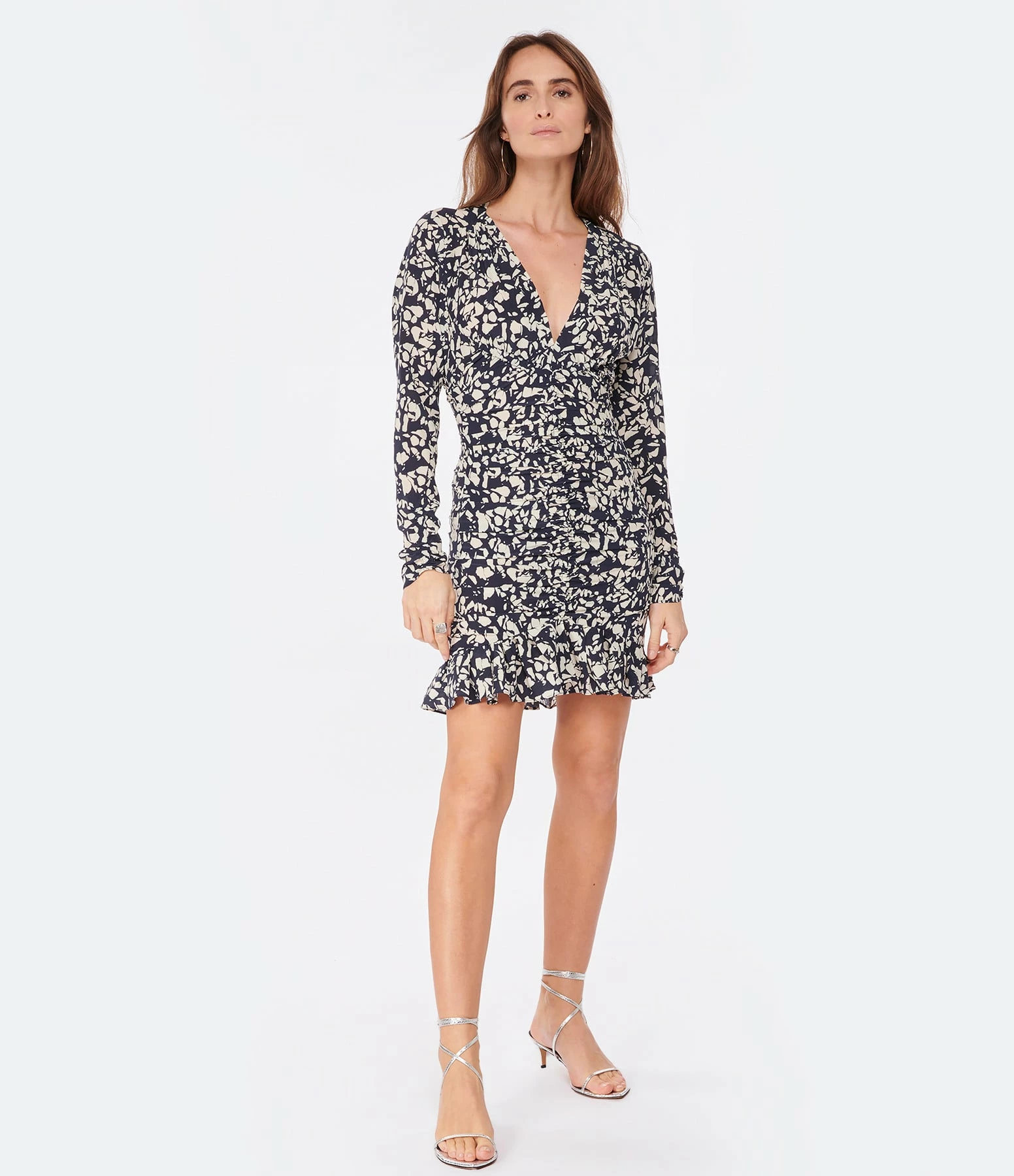 Isabel Marant Robe Lara Soie Noir – Image 3