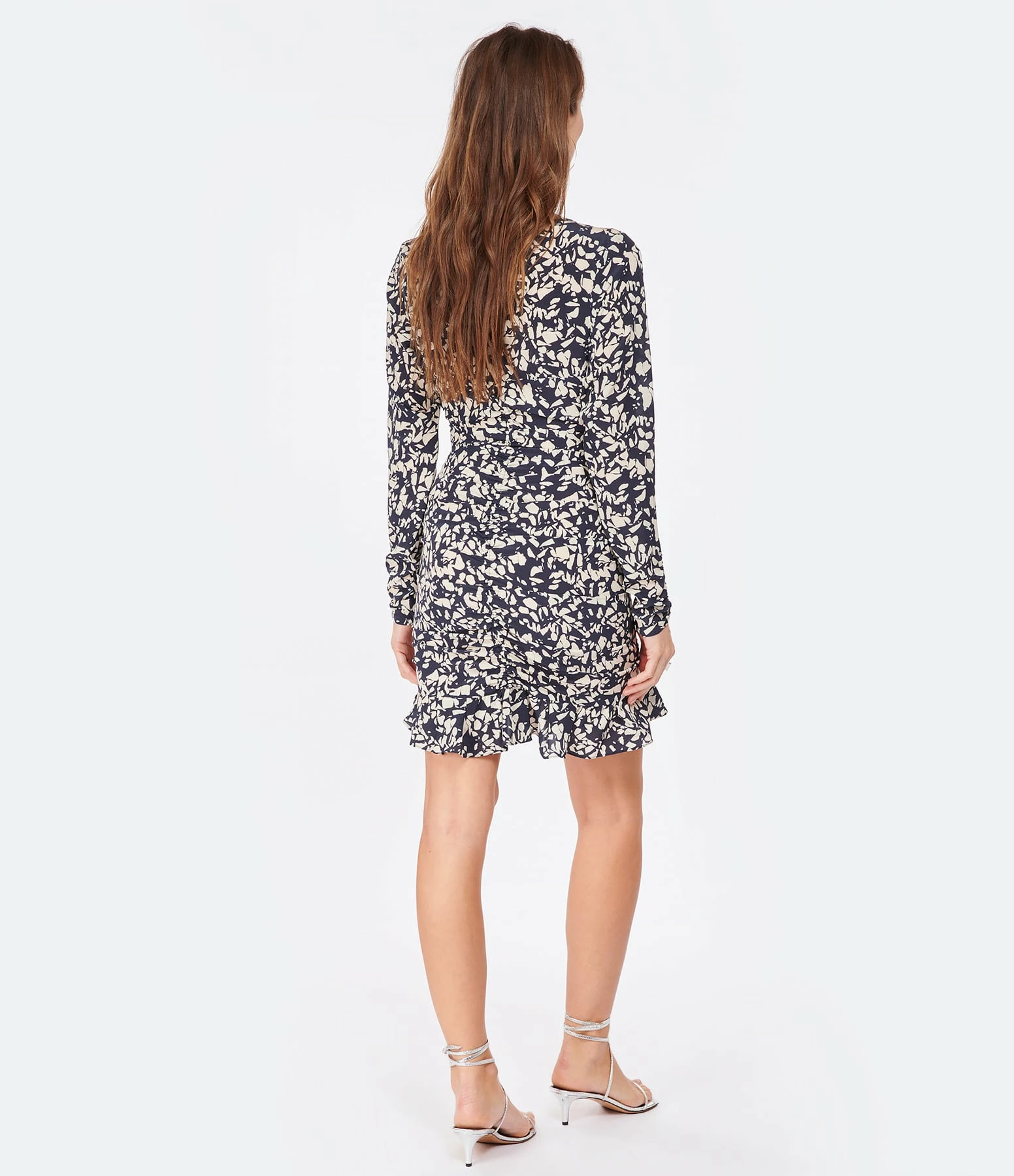 Isabel Marant Robe Lara Soie Noir – Image 4
